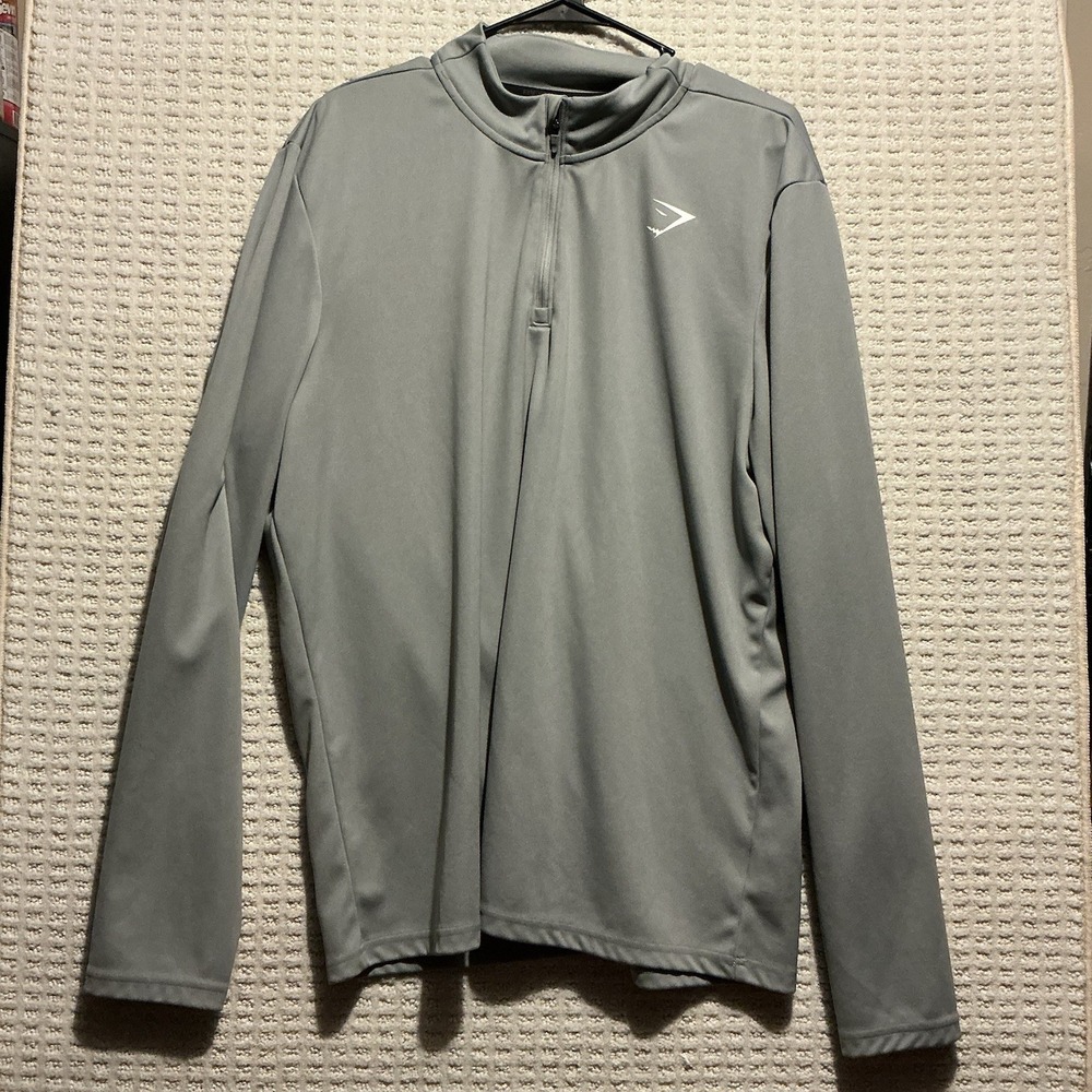 Gymshark Training 1/4 Zip Pullover Graphite Gray 3XL